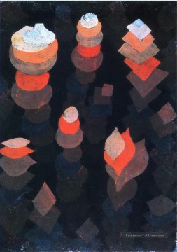  nuit Tableaux - Croissance des plantes de nuit Paul Klee